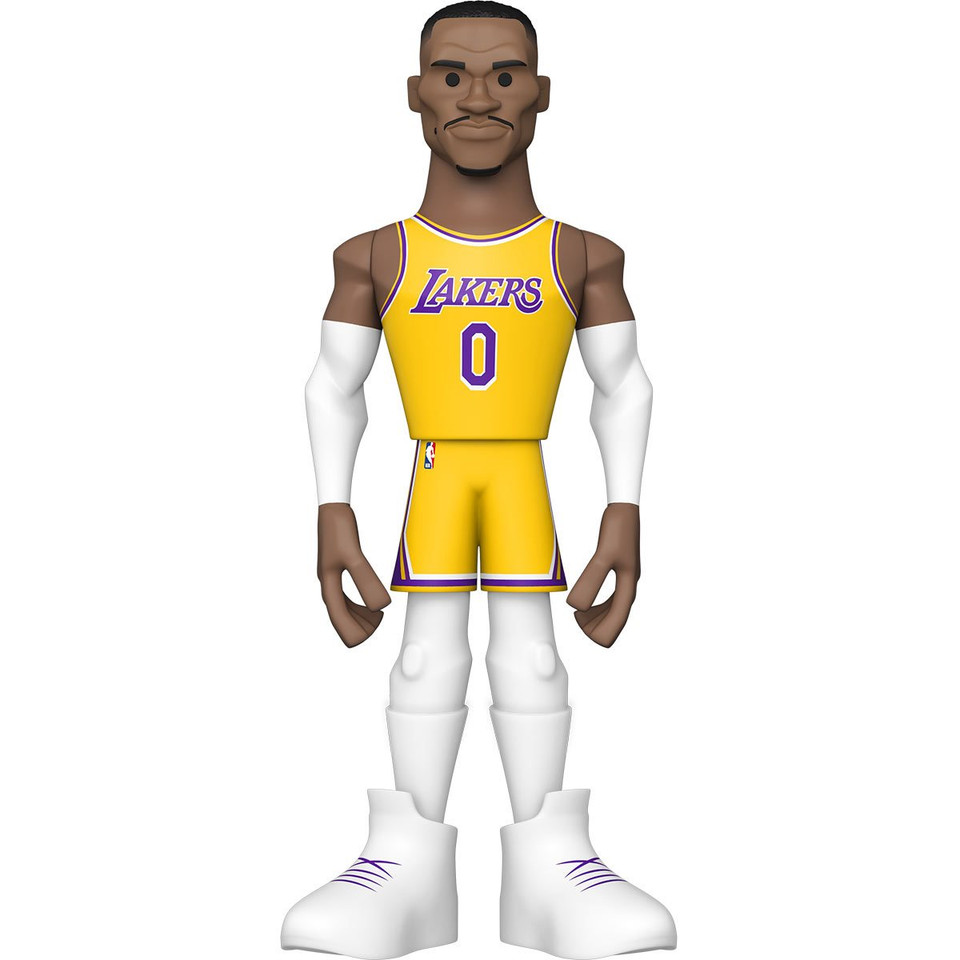 Funko NBA Lakers Russell Westbrook (City Edition 2021) 5-Inch Vinyl Gold