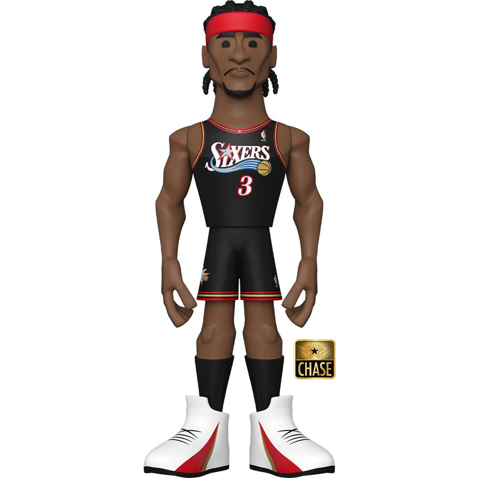 Funko NBA Legends 76ers Allen Iverson 12-Inch CHASE Vinyl Gold Figure