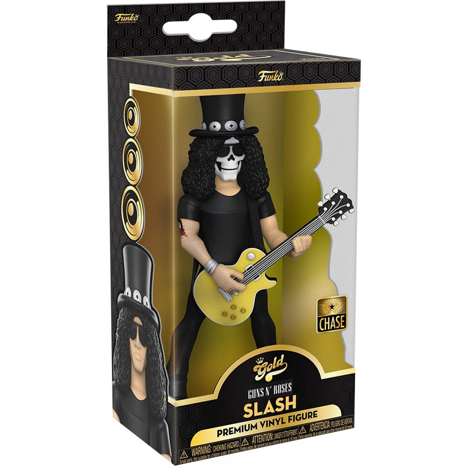 Funko Guns N' Roses Slash 5-Inch CHASE Vinyl Gold Figure