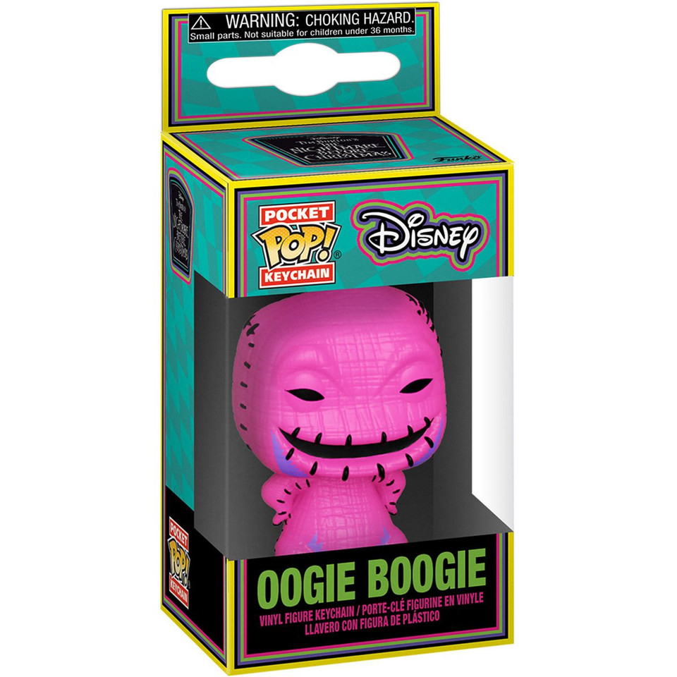 Funko The Nightmare Before Christmas Oogie Boogie Blacklight Pocket Pop! Key Chain