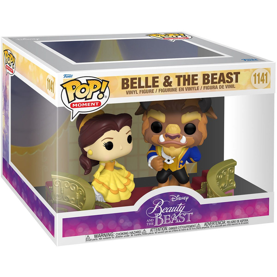 Funko Beauty and the Beast Formal Belle and Beast Pop! Vinyl Moment