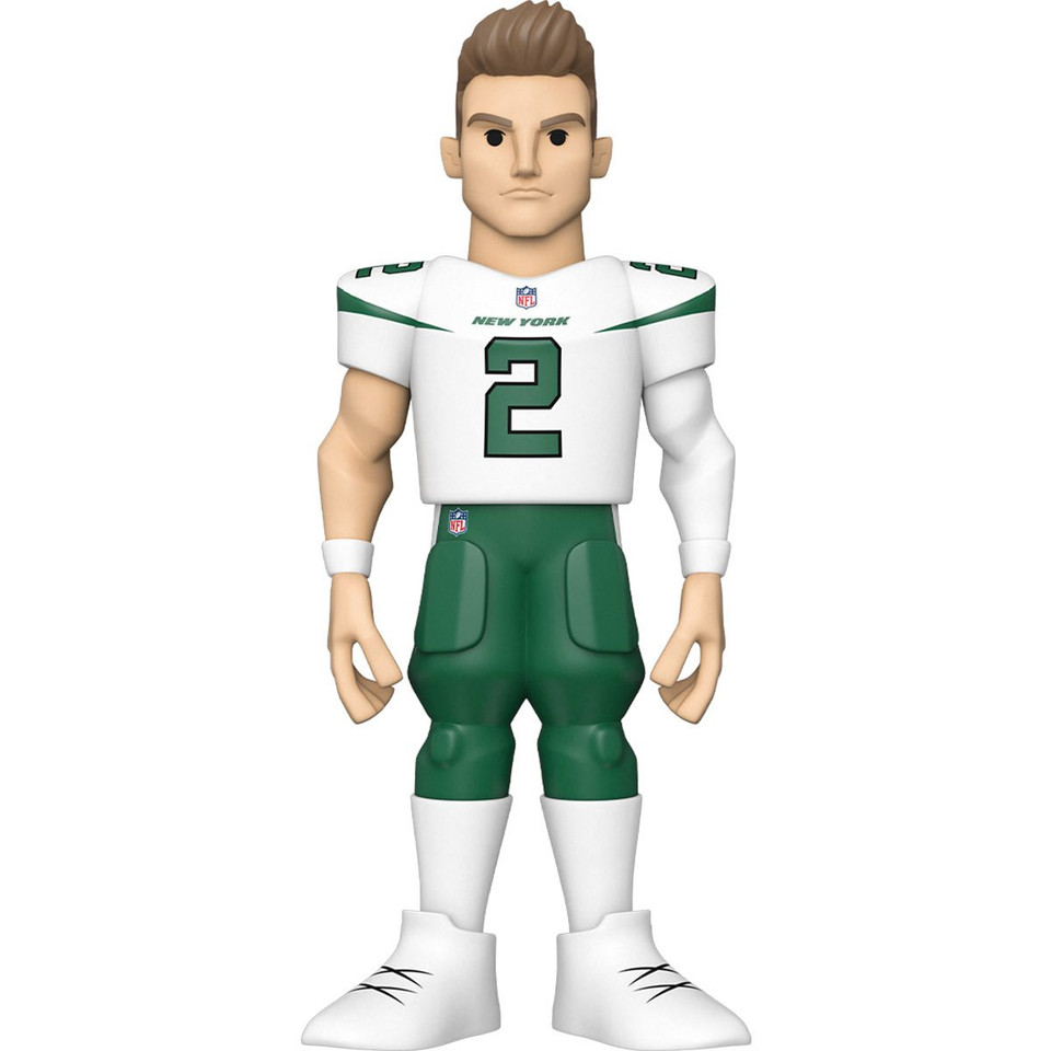 Funko NFL New York Jets Zach Wilson 5-Inch Vinyl Gold Figure Funko NFL New York Jets Zach Wilson 5-Inch Vinyl Gold Figure