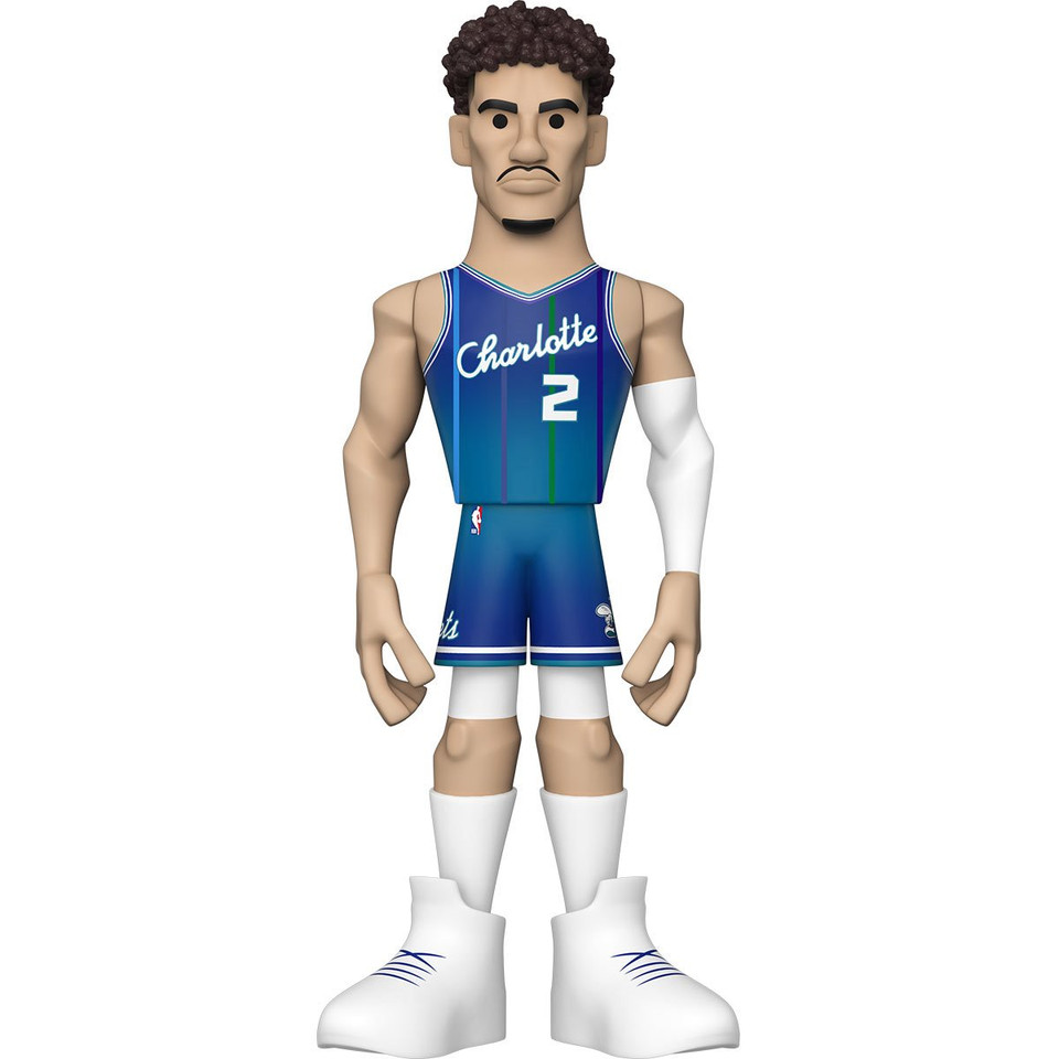 Funko NBA Hornets LaMelo Ball (City Edition 2021) 5-Inch  Vinyl Gold Figure Funko NBA Hornets LaMelo Ball (City Edition 2021) 5-Inch  Vinyl Gold Figure