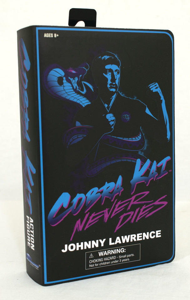 Cobra Kai Johnny Lawrence VHS Action Figure San Diego Comic-Con 2022 Previews Exclusive Cobra Kai Johnny Lawrence VHS Action Figure San Diego Comic-Con 2022 Previews Exclusive