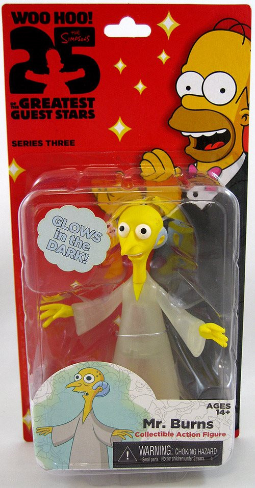 NECA Simpsons 25th Anniversary 5-Inch Series 3 - Mr. Burns Action Figure