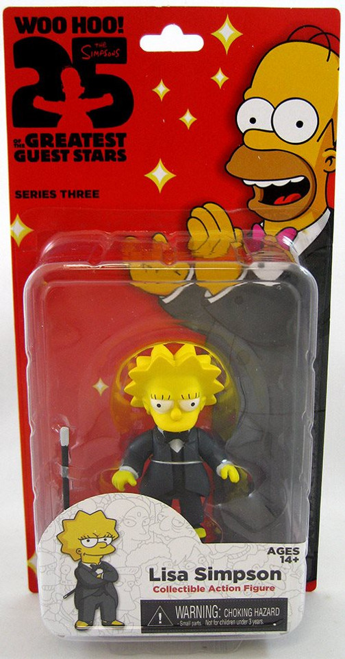 NECA Simpsons 25th Anniversary 5-Inch Series 3 - Lisa Simpson Action Figure NECA Simpsons 25th Anniversary 5-Inch Series 3 - Lisa Simpson Action Figure