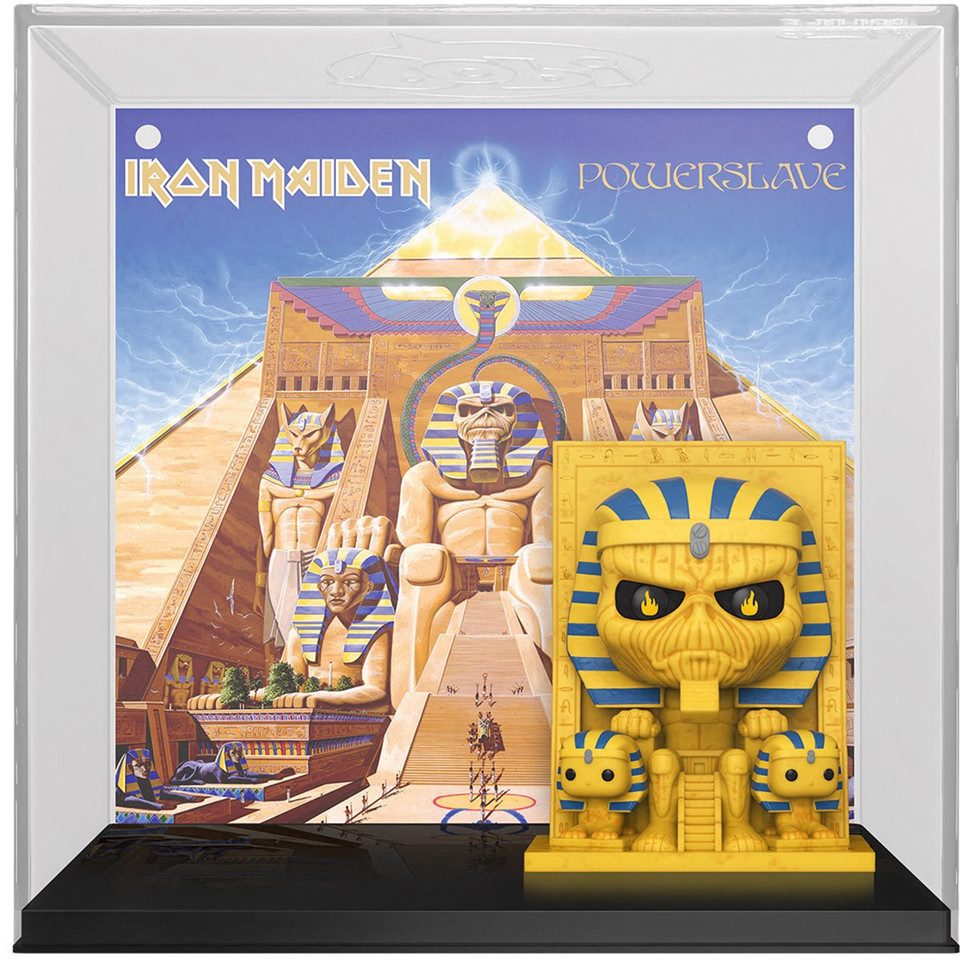 Funko Iron Maiden Powerslave Pop! Album Figure with Case Funko Iron Maiden Powerslave Pop! Album Figure with Case