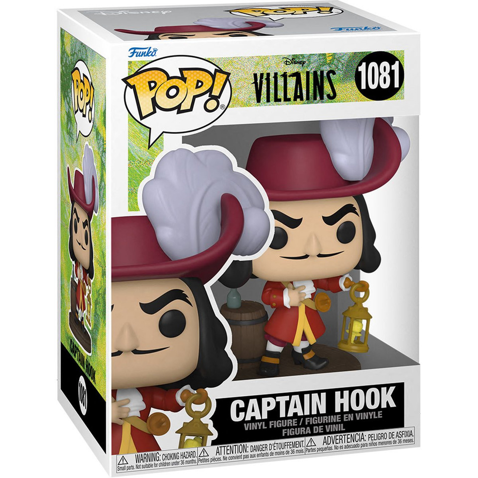 Funko Disney Villains Captain Hook Pop! Vinyl Figure