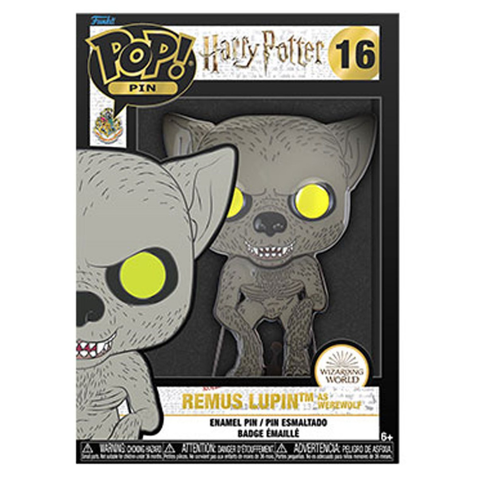 Funko Harry Potter Wizarding World Remus Lupin as Werewolf Large Enamel Pop! Pin