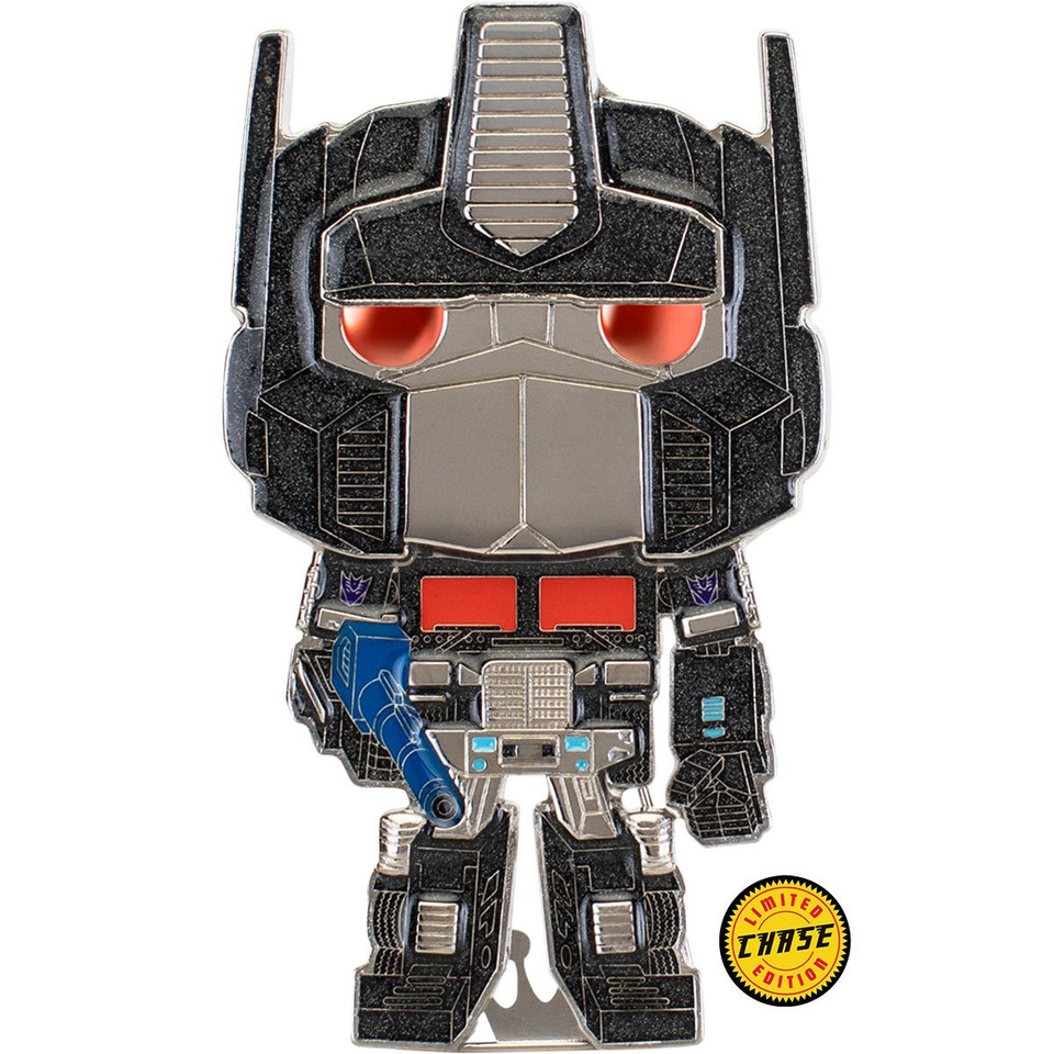 Funko Transformers Optimus Prime Large Enamel CHASE Pop! Pin