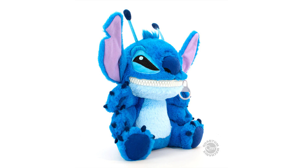 QMX Lilo & Stitch Stitch Zippermouth Plush