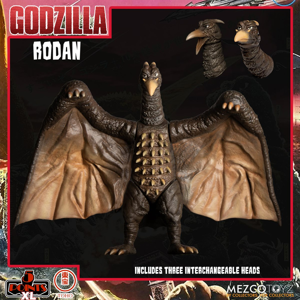 Mezco Toyz Godzilla: Destroy All Monsters (1968) 5 Points XL Round 1 Boxed Set