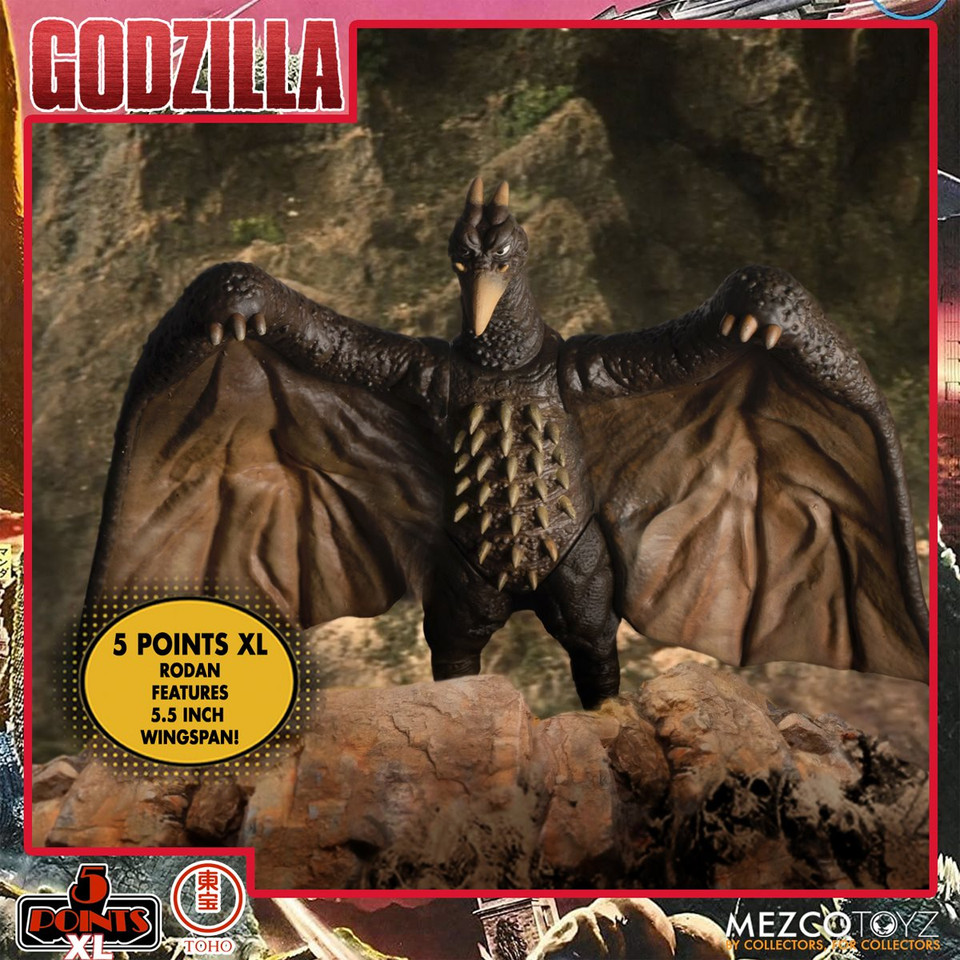 Mezco Toyz Godzilla: Destroy All Monsters (1968) 5 Points XL Round 1 Boxed Set