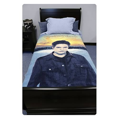 Twilight Breaking Dawn Part 2 Edward Fleece Bed Throw