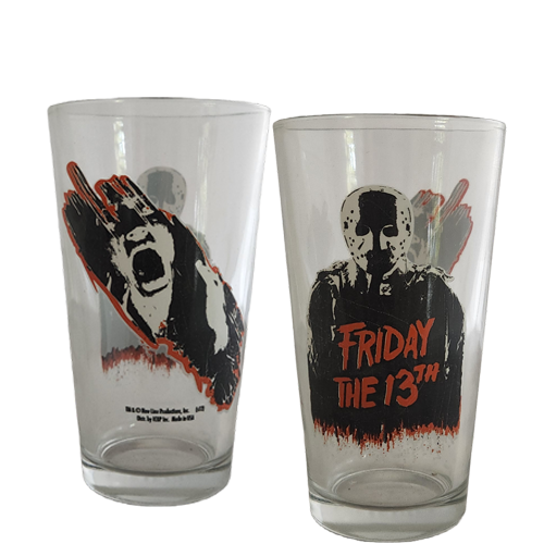 Friday The 13th Jason Pint Glass