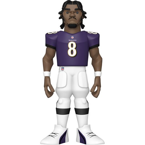 Funko NFL Ravens Lamar Jackson 12-Inch Vinyl Gold Figure