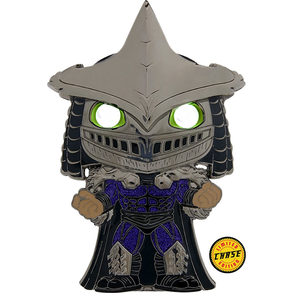 Funko Teenage Mutant Ninja Turtles Super Shredder Large CHASE Enamel Pop! Pin