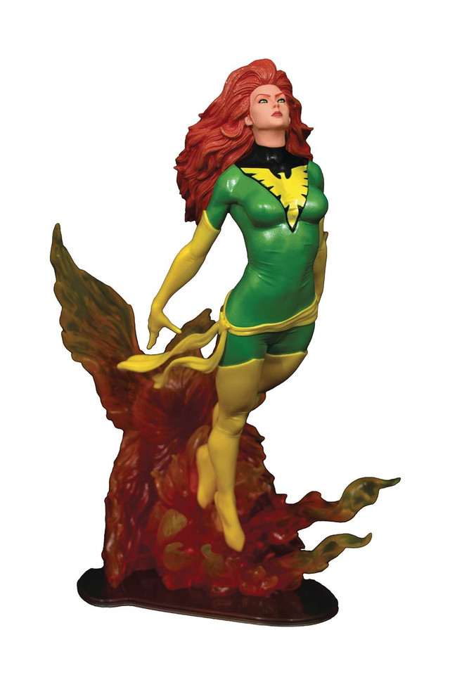 Marvel Gallery Green Outfit Phoenix Statue San Diego Comic-Con 2022 Previews Exclusive