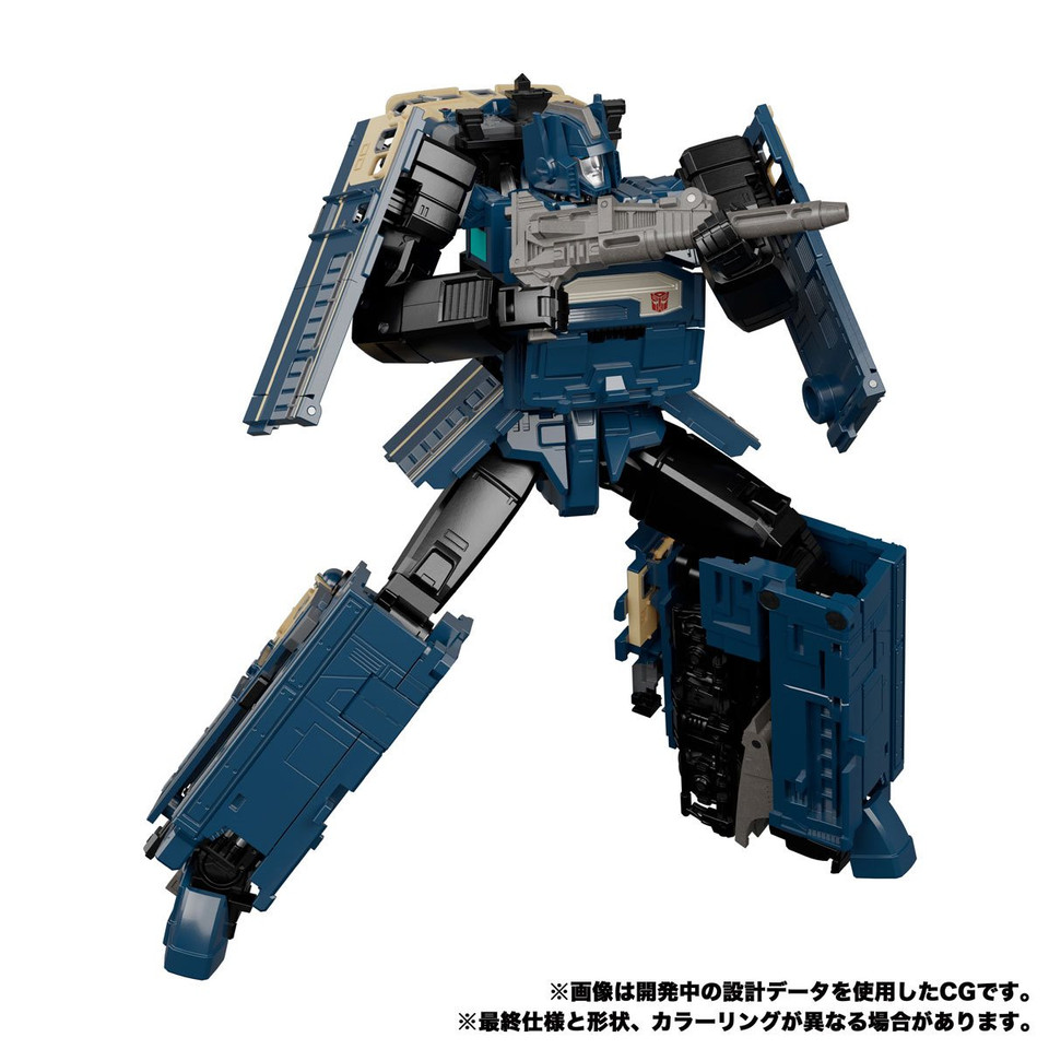 Transformers Masterpiece MPG-02 Trainbot Getsuei