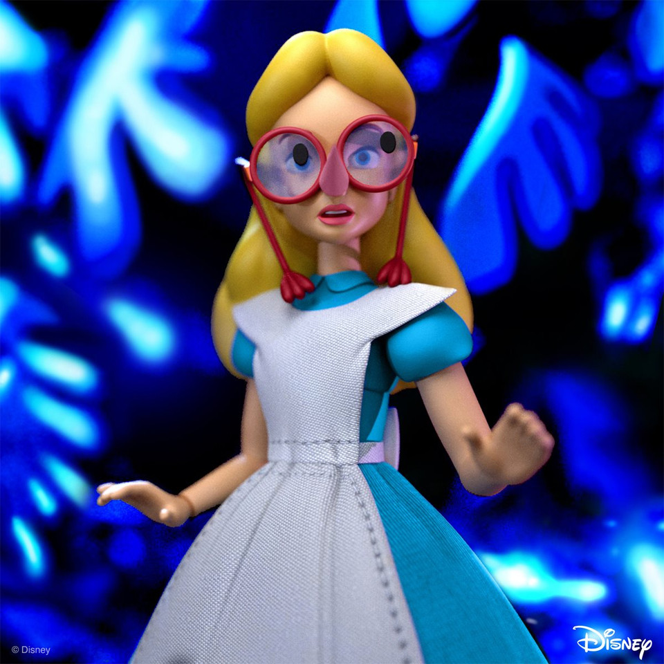 Super7 Disney Ultimates Alice in Wonderland Alice Action Figure Super7 Disney Ultimates Alice in Wonderland Alice Action Figure
