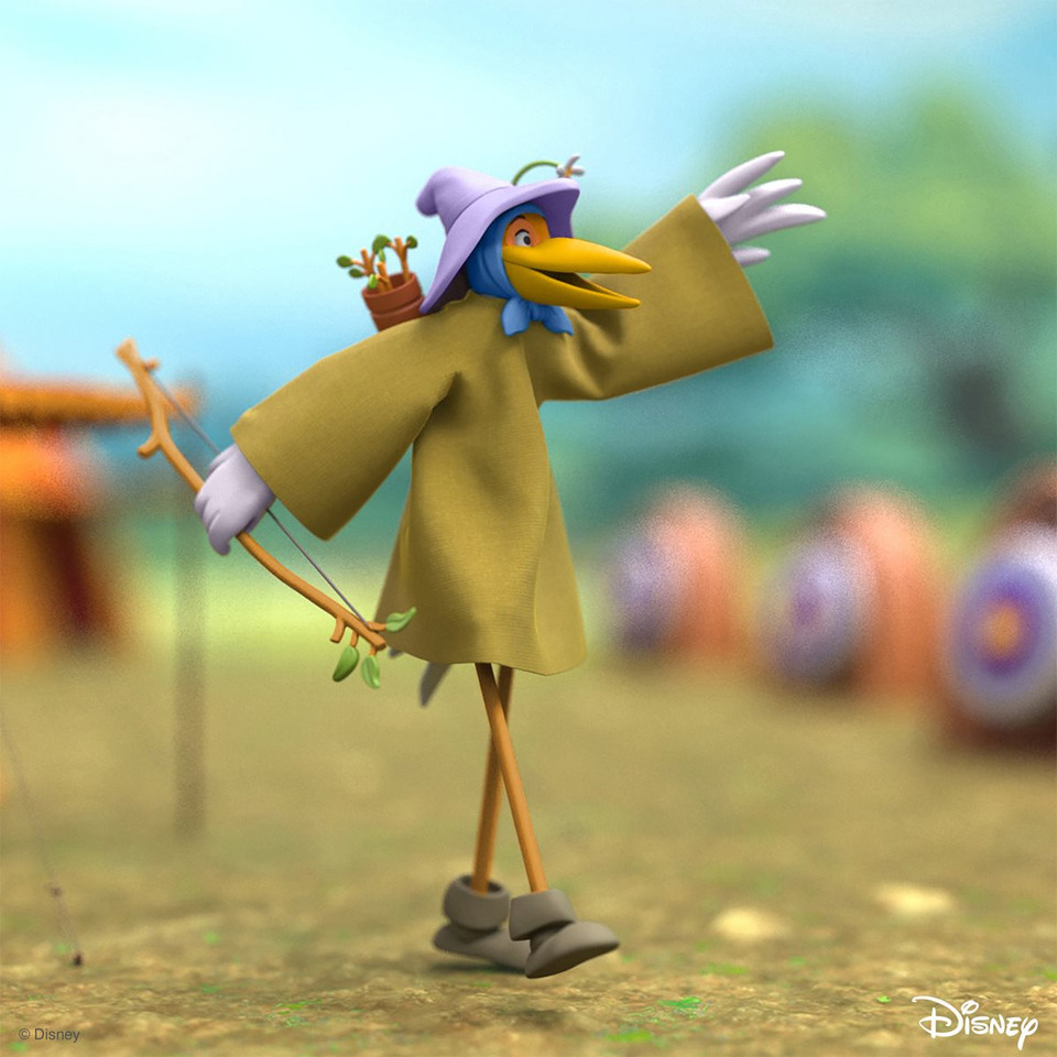 Super7 Disney Ultimates Robin Hood with Stork Costume Action Figure