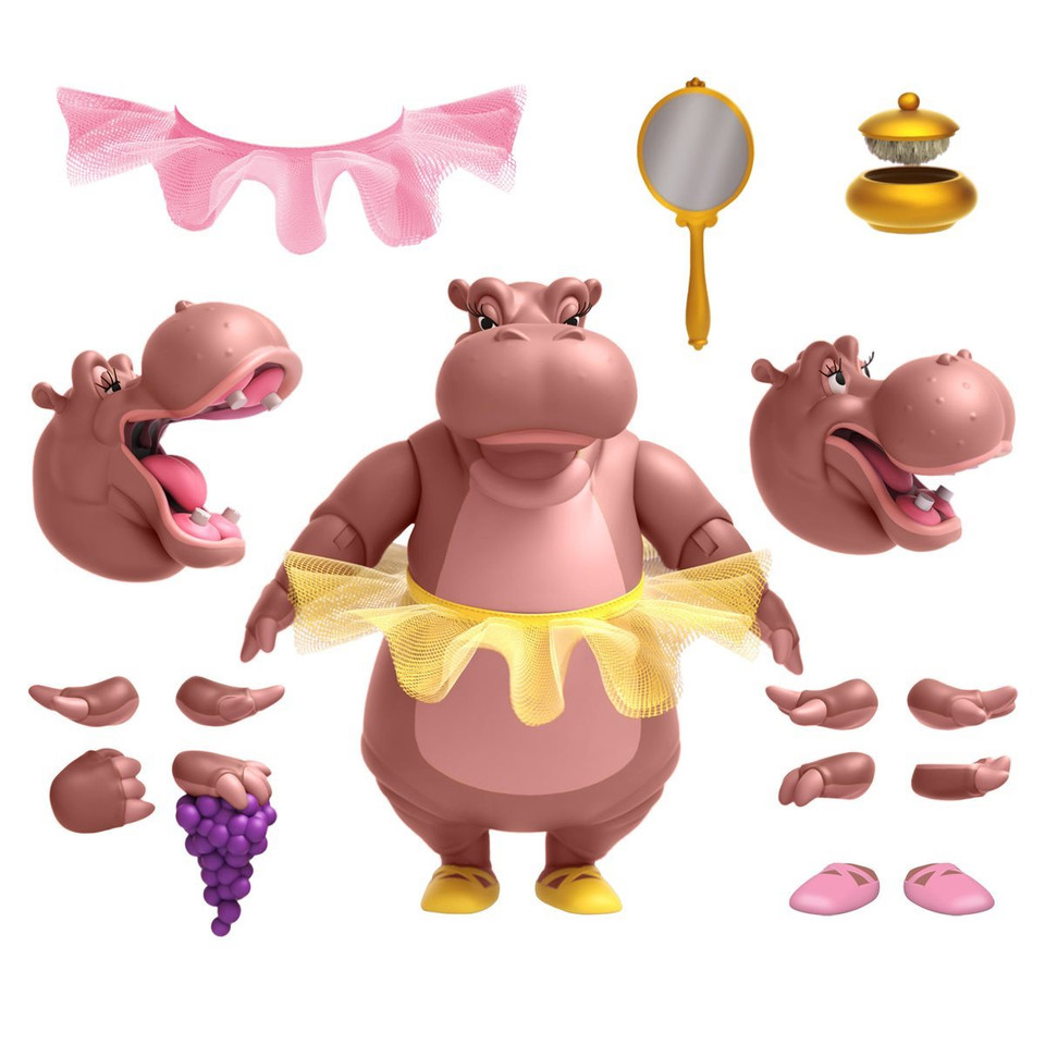 Super7 Disney Ultimates Fantasia Hyacinth Hippo Action Figure Super7 Disney Ultimates Fantasia Hyacinth Hippo Action Figure