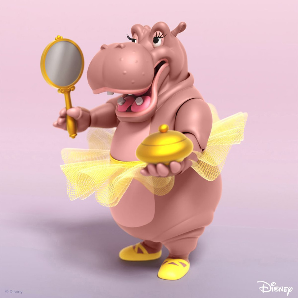 Super7 Disney Ultimates Fantasia Hyacinth Hippo Action Figure Super7 Disney Ultimates Fantasia Hyacinth Hippo Action Figure