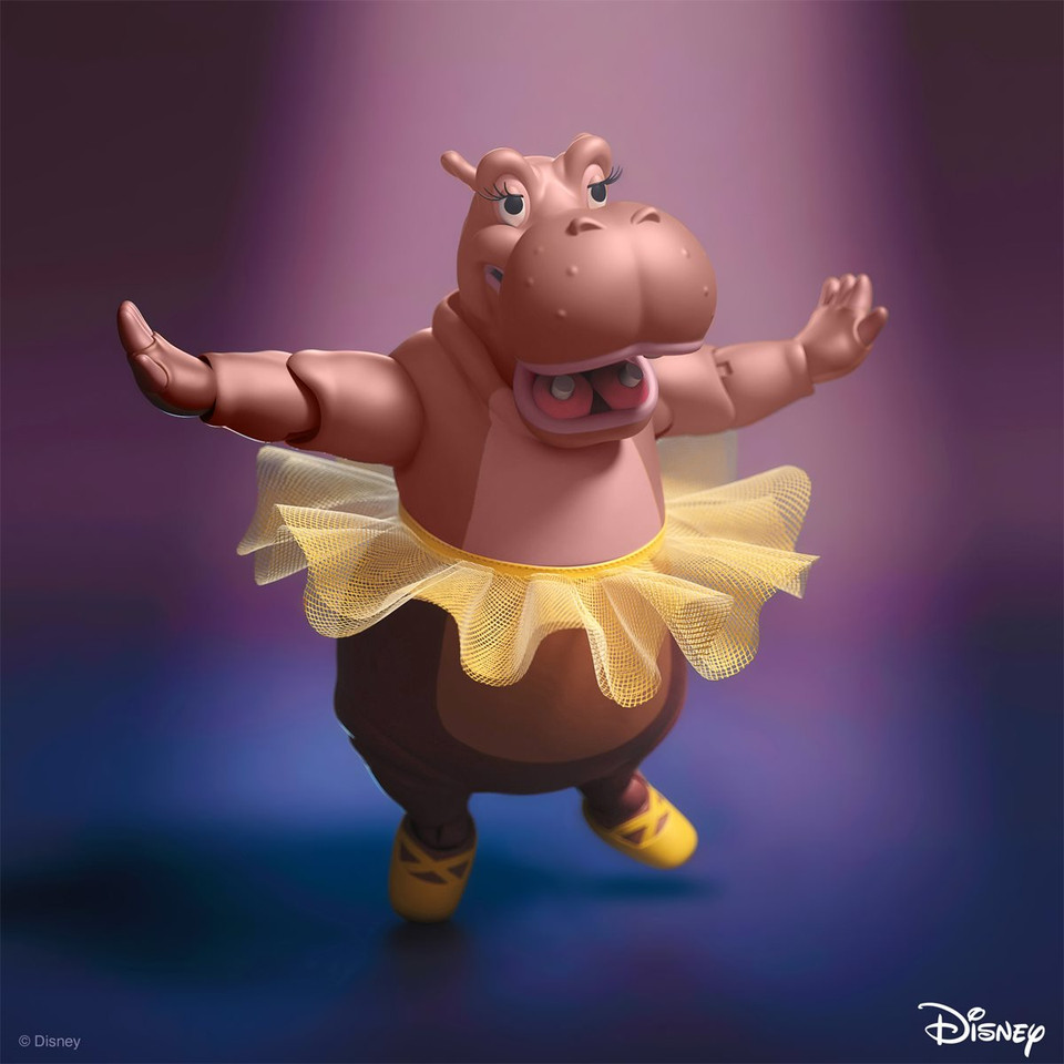 Super7 Disney Ultimates Fantasia Hyacinth Hippo Action Figure Super7 Disney Ultimates Fantasia Hyacinth Hippo Action Figure