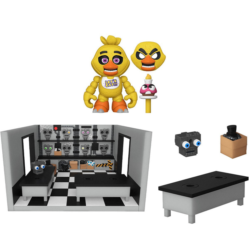 Funko Five Nights at Freddy's Storage Room with Chica Snap Playset