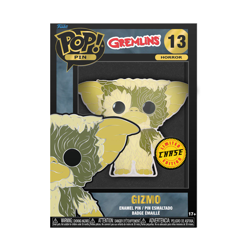 Funko Gremlins Gizmo Large Enamel CHASE Pop! Pin Funko Gremlins Gizmo Large Enamel CHASE Pop! Pin