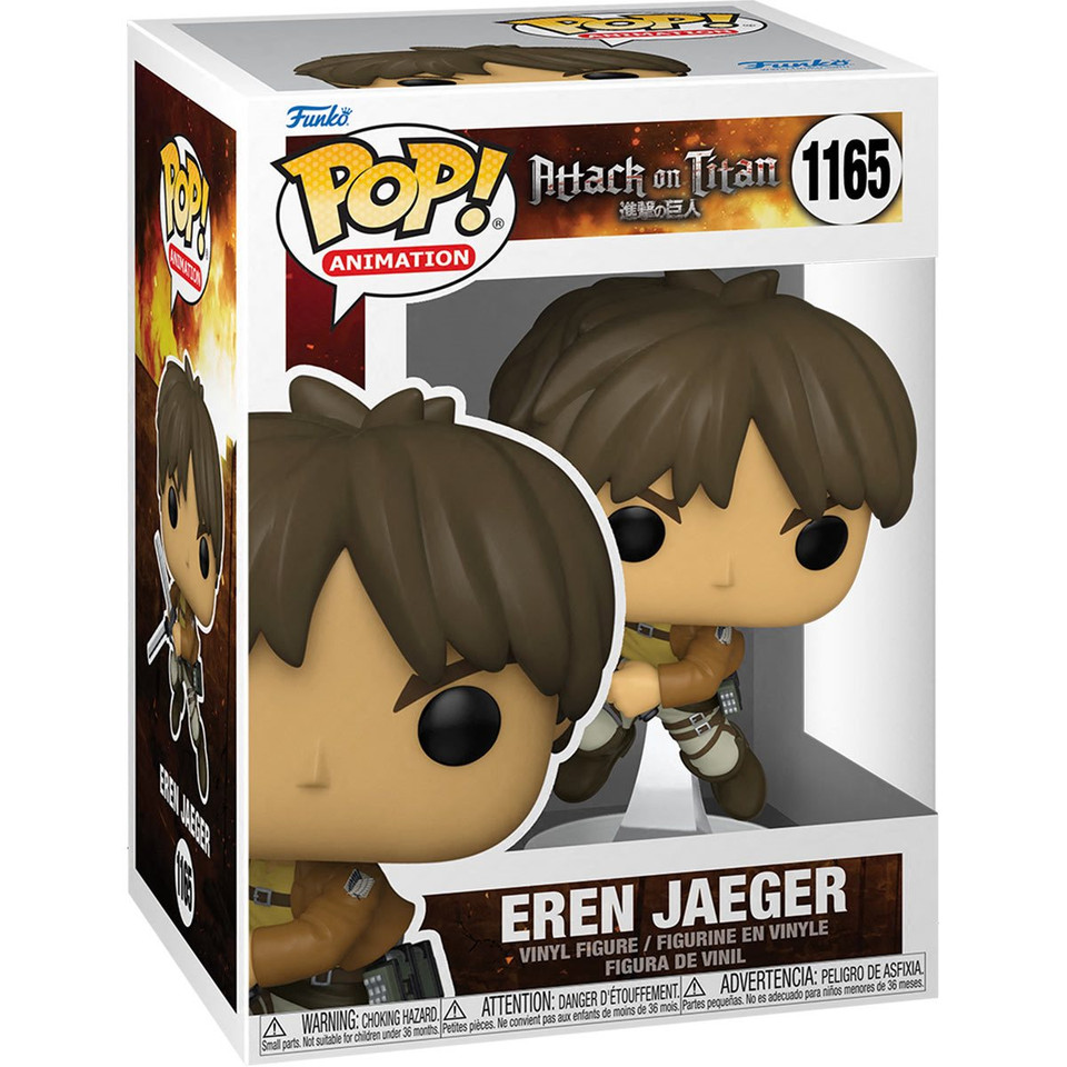 Funko Attack on Titan Eren Jaeger Pop! Vinyl Figure Funko Attack on Titan Eren Jaeger Pop! Vinyl Figure