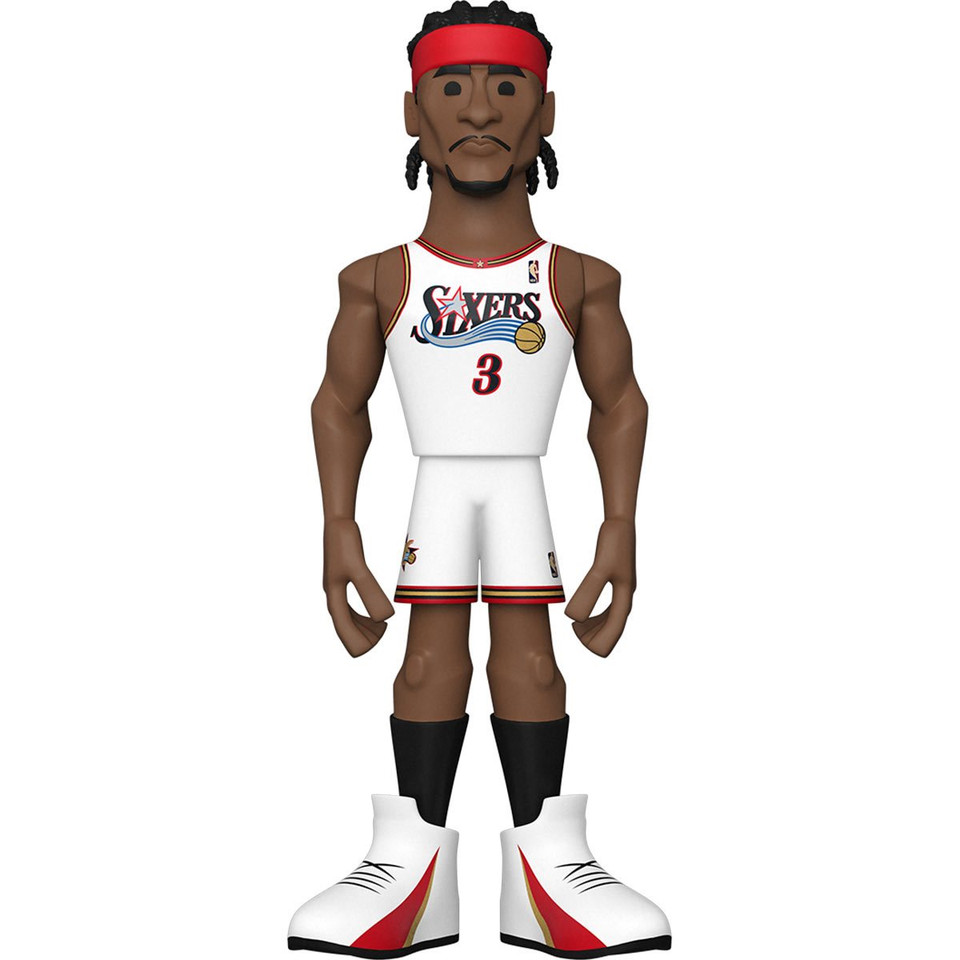 Funko NBA Legends 76ers Allen Iverson 5-Inch Vinyl Gold Figure