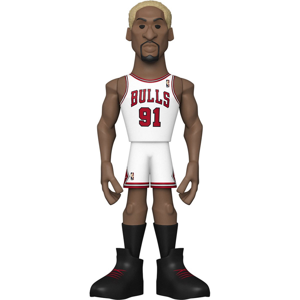 Funko NBA Legends Bulls Dennis Rodman 5-Inch Vinyl Gold Figure Funko NBA Legends Bulls Dennis Rodman 5-Inch Vinyl Gold Figure