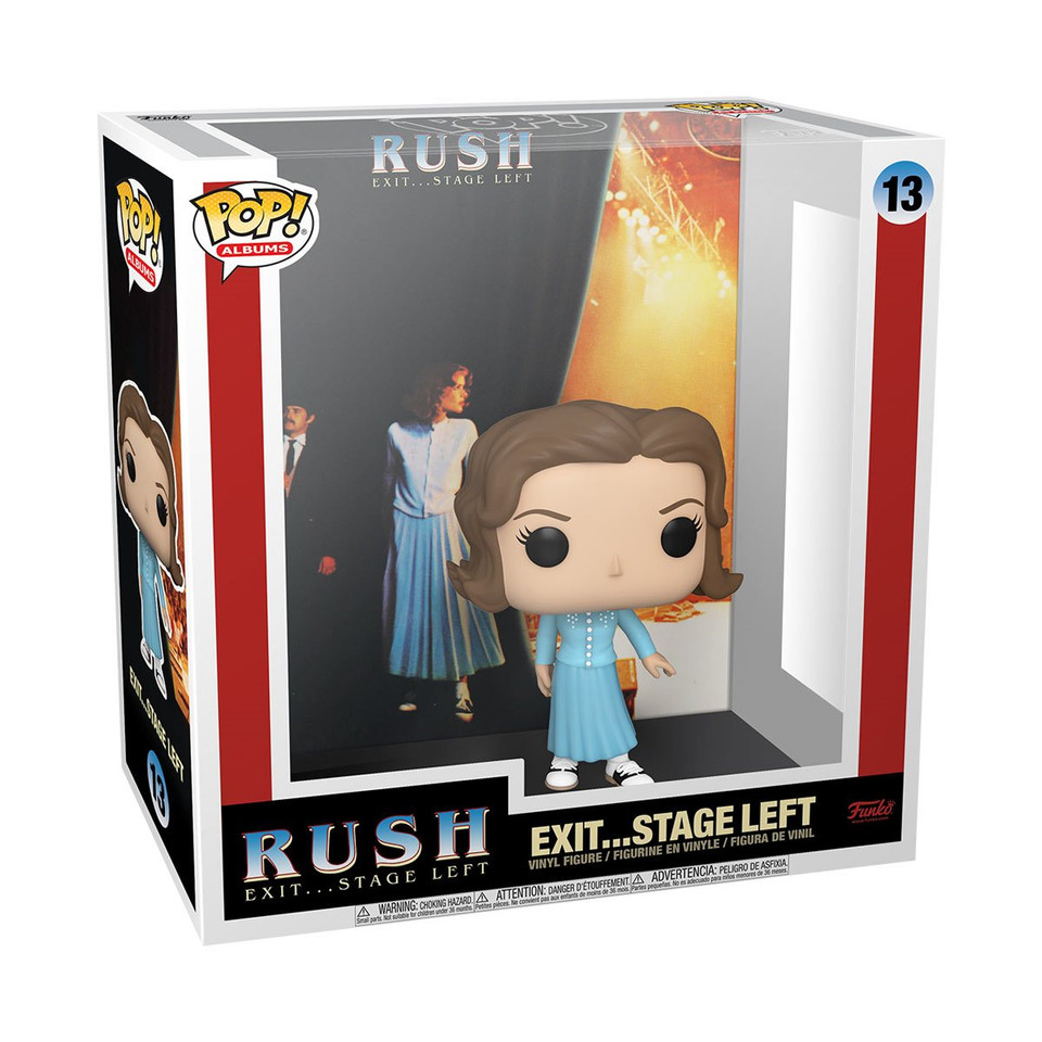 Funko Rush Exit Stage Left Pop! Album Figure with Case Funko Rush Exit Stage Left Pop! Album Figure with Case