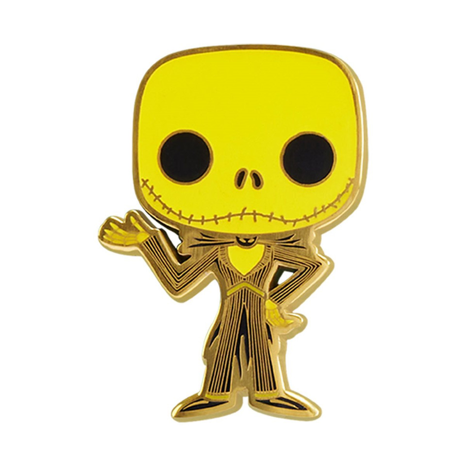 Funko The Nightmare Before Christmas Black Light Pin 4-Pack Set