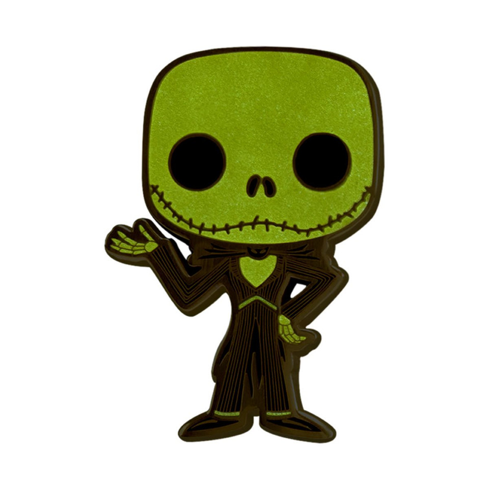 Funko The Nightmare Before Christmas Black Light Pin 4-Pack Set