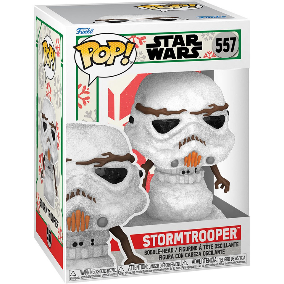 Funko Star Wars Holiday Stormtrooper Snowman Pop! Vinyl Figure Funko Star Wars Holiday Stormtrooper Snowman Pop! Vinyl Figure