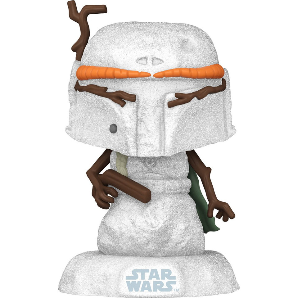 Funko Star Wars Holiday Boba Fett Snowman Pop! Vinyl Figure Funko Star Wars Holiday Boba Fett Snowman Pop! Vinyl Figure