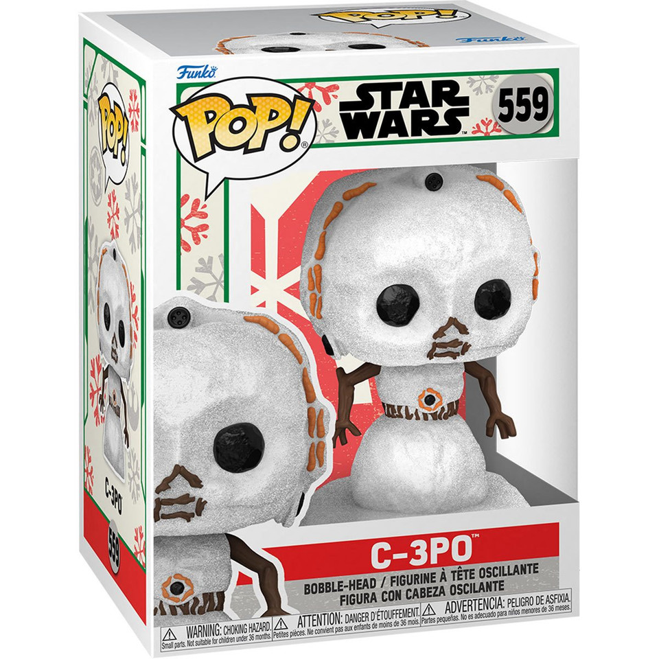 Funko Star Wars Holiday C-3PO Snowman Pop! Vinyl Figure