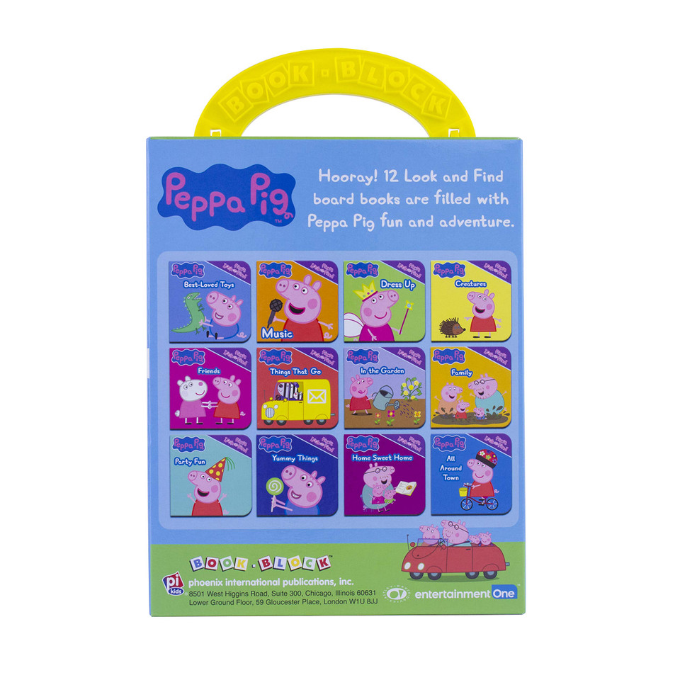 Peppa Pig - My First Library Board Book Block 12-Book Set Peppa Pig - My First Library Board Book Block 12-Book Set