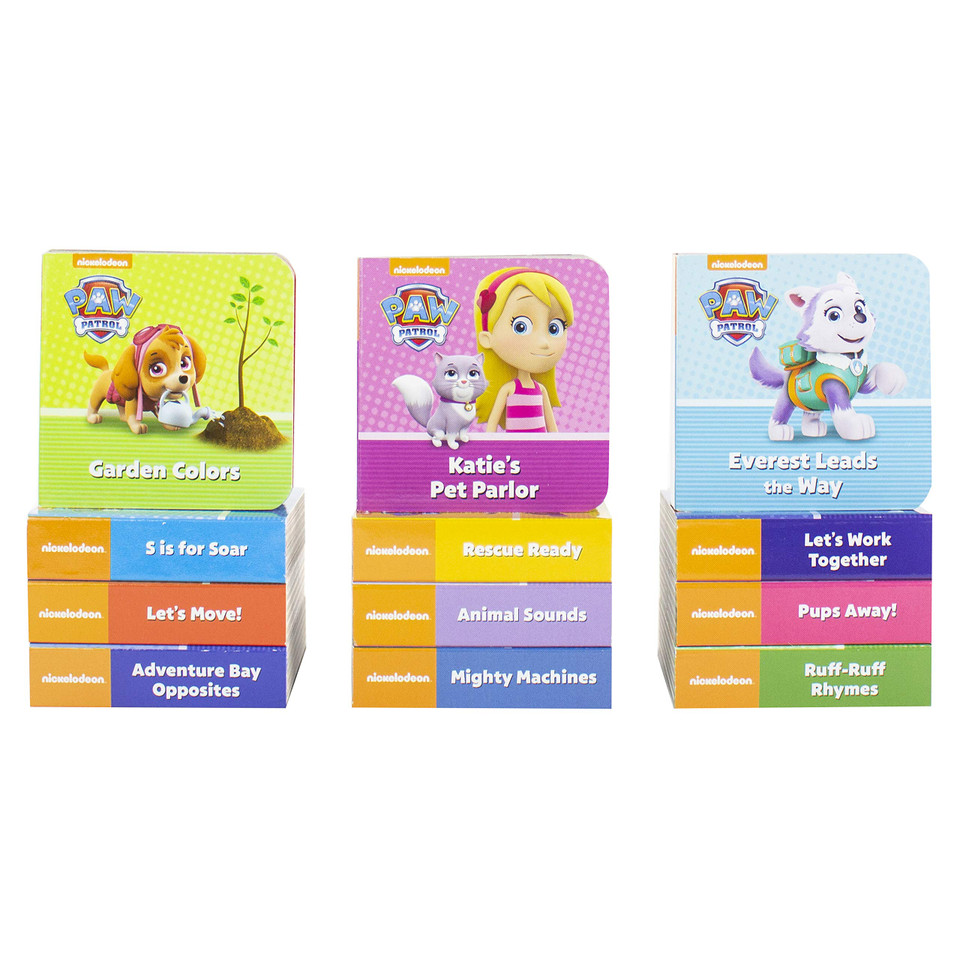 Nickelodeon - Paw Patrol - Book Block My First Library 12-Book Set