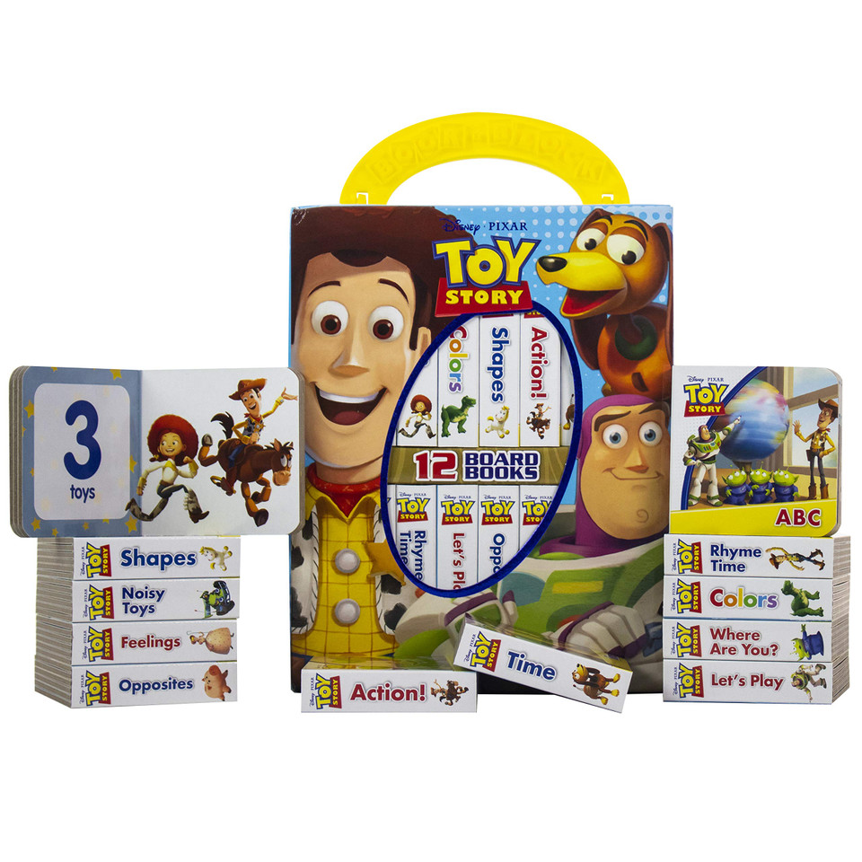 Disney Toy Story - My First Library Board Book Block 12-Book Set
