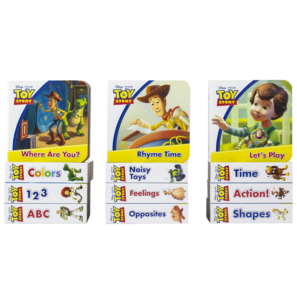 Disney Toy Story - My First Library Board Book Block 12-Book Set