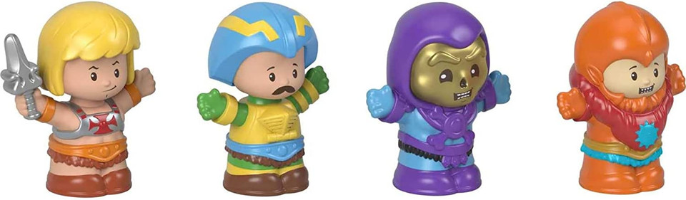 Fisher Price Little People Collector Masters Of The Universe Four Figure Set