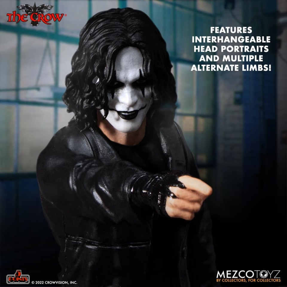 Mezco Toyz The Crow 5 Points Deluxe Figure Set