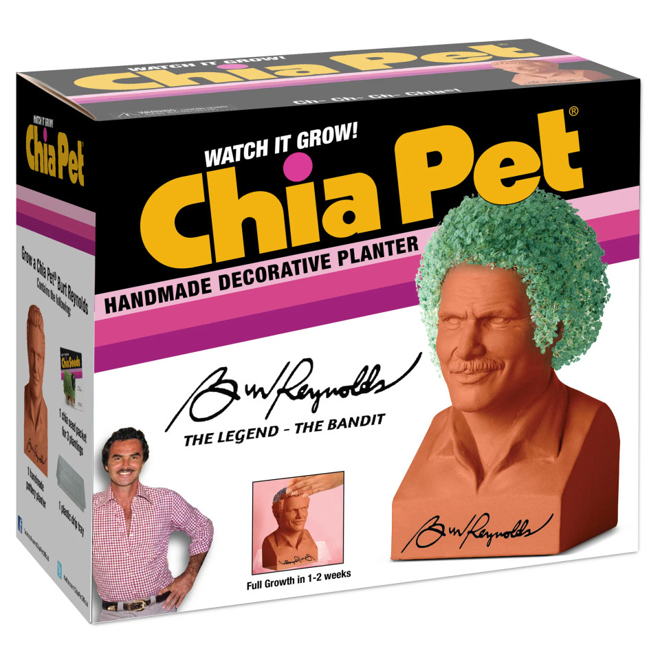 NECA Burt Reynolds Chia Pet