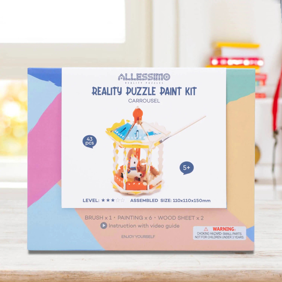 Allessimo Create + Paint Kit - Carrousel