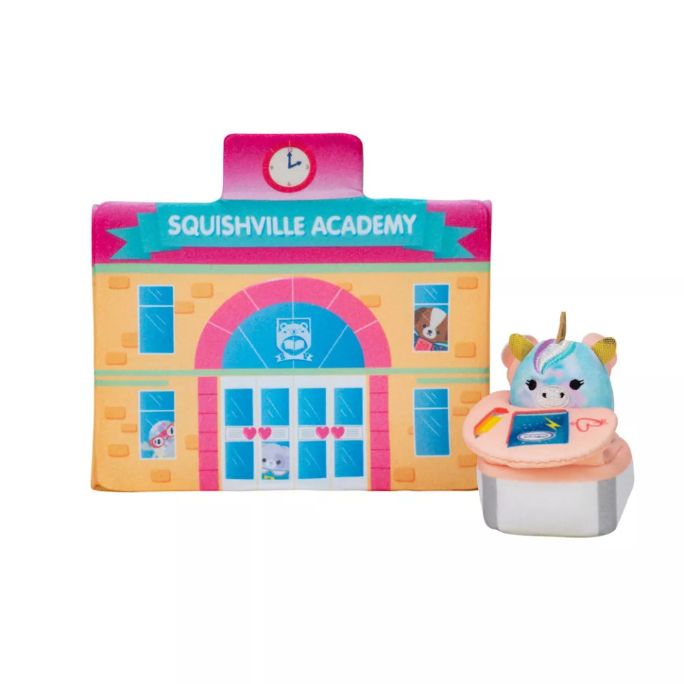 Jazwares Squishville Academy Deluxe Playset 2 inch Plush