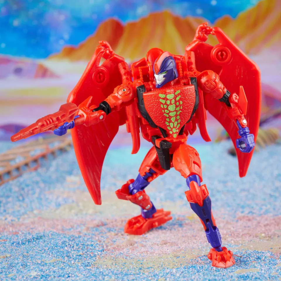 Transformers Buzzworthy Bumblebee Legacy Deluxe Evil Predacon Terrorsaur Action Figure Transformers Buzzworthy Bumblebee Legacy Deluxe Evil Predacon Terrorsaur Action Figure