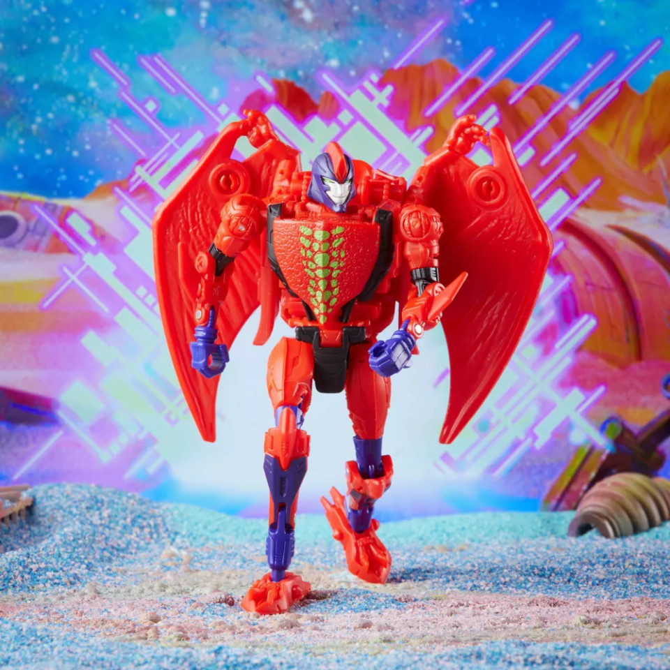 Transformers Buzzworthy Bumblebee Legacy Deluxe Evil Predacon Terrorsaur Action Figure Transformers Buzzworthy Bumblebee Legacy Deluxe Evil Predacon Terrorsaur Action Figure